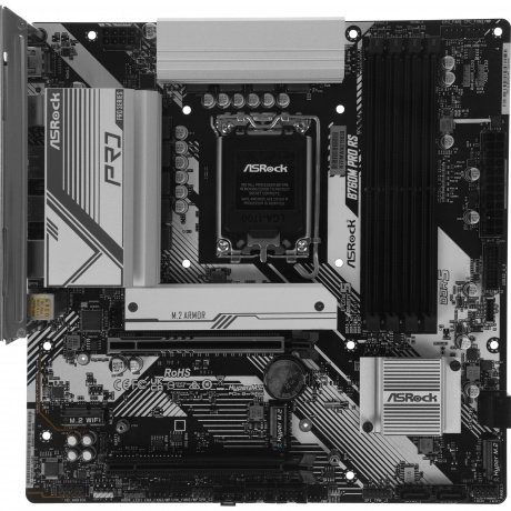 Материнская плата Asrock B760M PRO RS, Socket 1700, 4xDDR5-4800 - фото 5