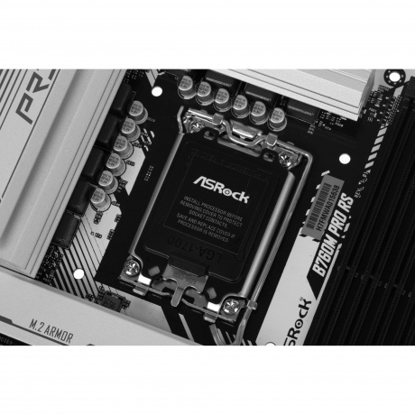 Материнская плата Asrock B760M PRO RS, Socket 1700, 4xDDR5-4800 - фото 10