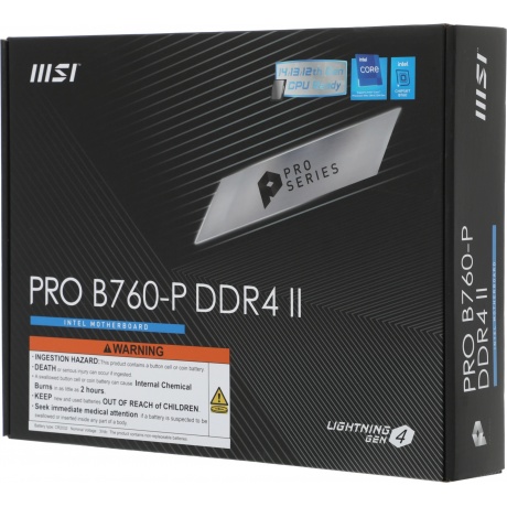 Материнская плата MSI PRO B760-P DDR4 II - фото 10
