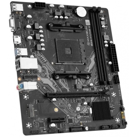 Материнская плата MAXSUN MS-Challenger A520M-K 2xDDR4 (6940709693797) - фото 2