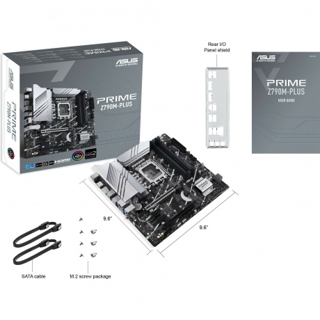 Материнская плата Asus PRIME Z790M-PLUS (90MB1E70-M0EAY0) 4xDDR5 - фото 8