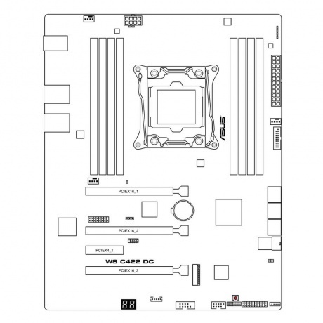

Материнская плата Asus WS C422 DC 8DIMM (90SB08J0-M0XBN1)