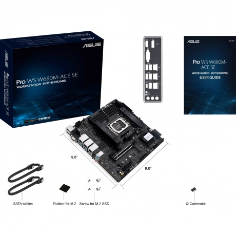 Материнская плата Asus PRO WS W680M-ACE SE (90MB1FA0-M0EAY0) - фото 7