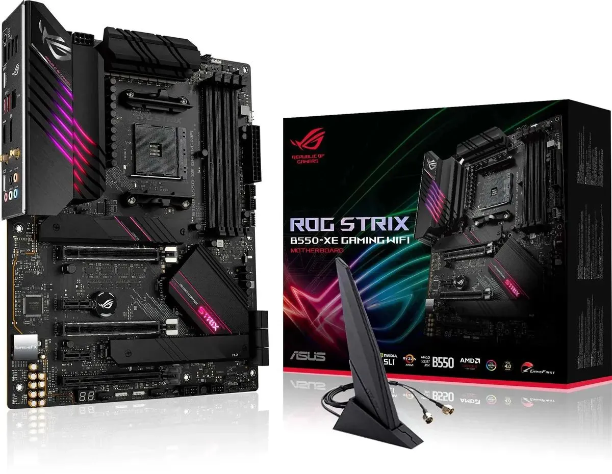 Материнская плата Asus ROG STRIX B550-XE GAMING WIFI (90MB17B0-M0EAY0) - фото 14