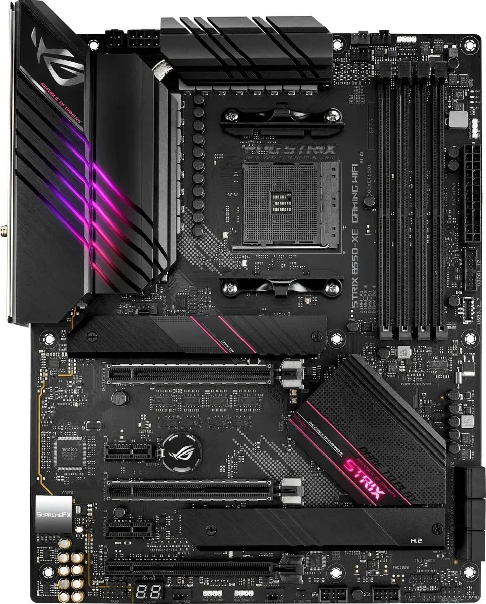Материнская плата Asus ROG STRIX B550-XE GAMING WIFI (90MB17B0-M0EAY0) - фото 2
