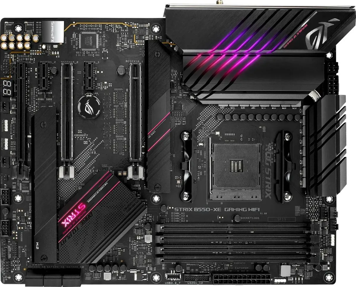 Материнская плата Asus ROG STRIX B550-XE GAMING WIFI (90MB17B0-M0EAY0) - фото 1