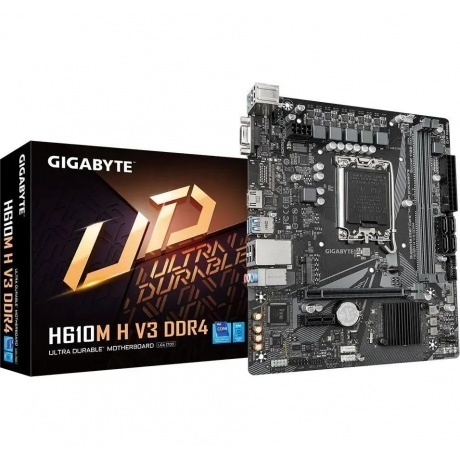 Материнская плата Gigabyte H610 S1700 (H610M H V3 DDR4) - фото 5