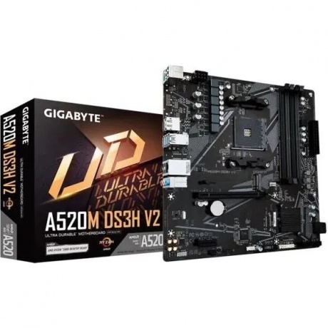 Материнская плата Gigabyte AMD A520 SAM4 (A520M K V2 1.1) - фото 4