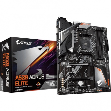 Материнская плата Gigabyte AMD A520 SAM4 (A520M K V2 1.1) - фото 7