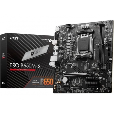 Материнская плата MSI PRO B650M-B DDR5 - фото 6