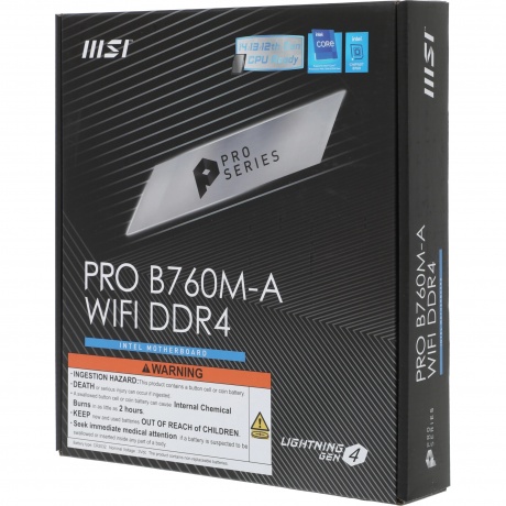 Материнская плата MSI PRO B760M-A WIFI, 4хDDR5 - фото 14