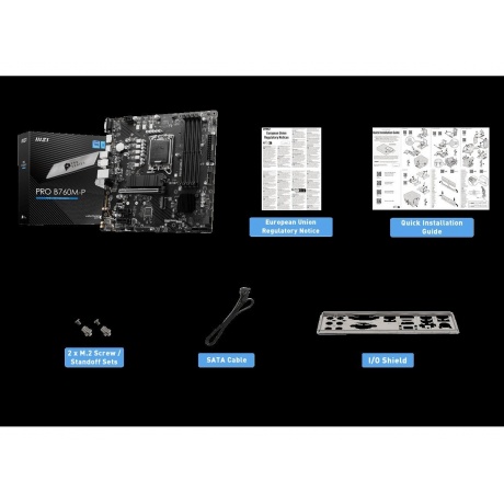 Материнская плата MSI PRO B760M-P 4 DDR5 - фото 6