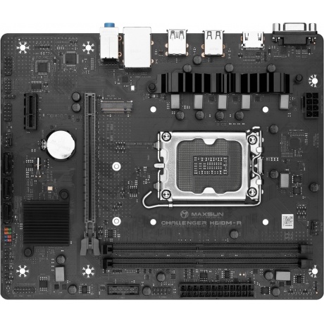 Материнская плата MAXSUN MS-Challenger H610M-R 2*DDR4 (6940709699621) - фото 1