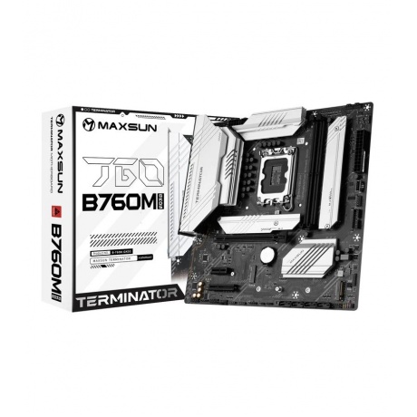 Материнская плата MAXSUN MS-Terminator B760M GKD5 DDR5 (6940709694589) - фото 1