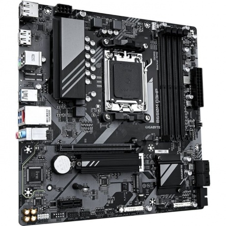 Материнская плата Gigabyte B650M D3HP, Socket AM5, 4xDDR5-5200 - фото 2