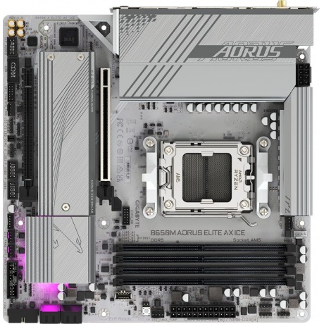 Материнская плата Gigabyte B650M A ELITE AX ICE
