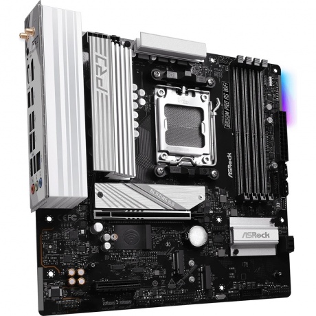 Материнская плата Asrock B850M PRO RS Socket AM5 AMD - фото 2