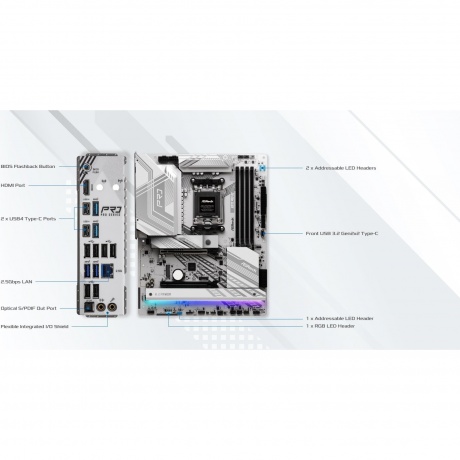 Материнская плата Asrock X870 PRO RS Socket AM5 AMD - фото 7