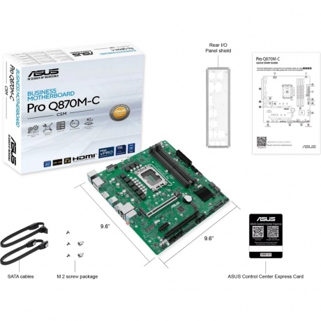 Материнская плата Asus PRO Q870M-C-CSM - фото 5