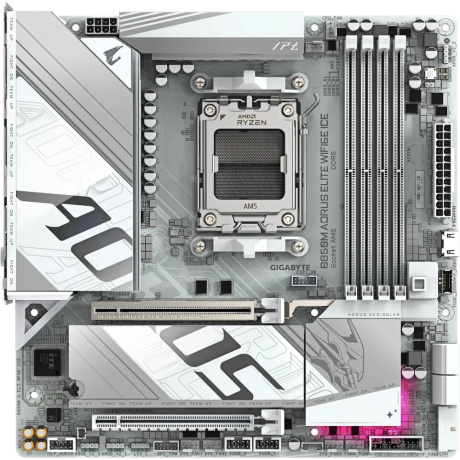 Материнская плата Gigabyte B850M EAGLE WF6E ICE - фото 6