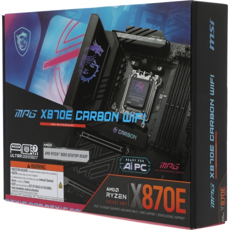 Материнская плата MSI MPG X870E CARBON WIFI - фото 18