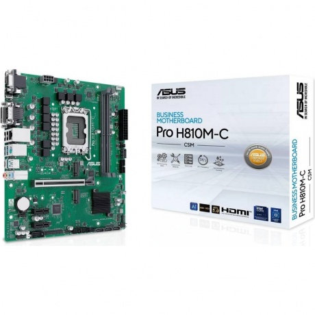 Материнская плата Asus PRO H810M-C-CSM LGA1851 - фото 2