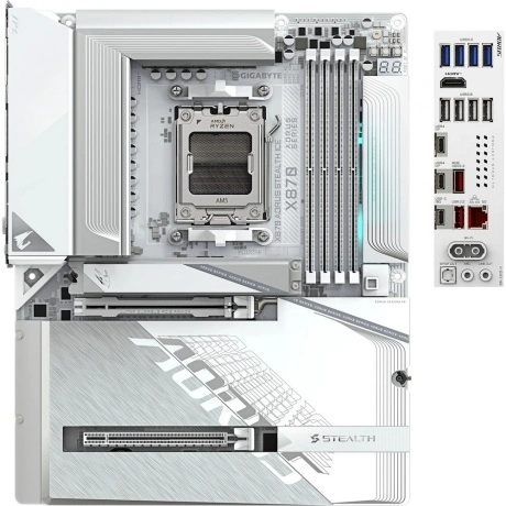 Материнская плата Gigabyte X870 AORUS STEALTH ICE