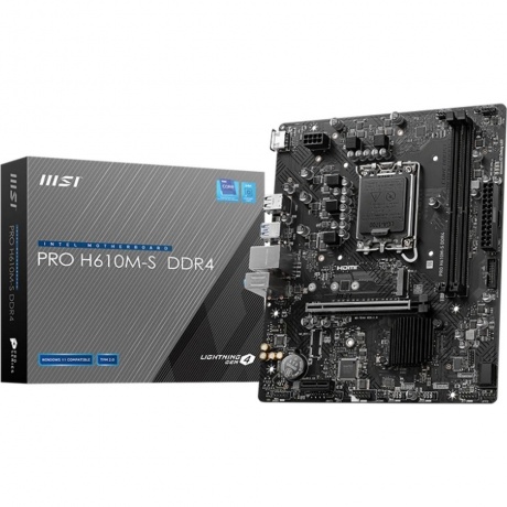 Материнская плата MSI PRO H610M-S DDR4 - фото 7