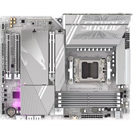 Материнская плата Gigabyte X870 AORUS ELITE WF7 ICE - фото 2
