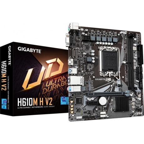 Материнская плата Gigabyte H610M H V2 2*DDR5 - фото 4