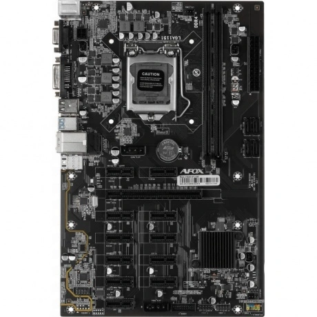 Материнская плата Afox B250 (AFB250-BTC12EX RTL) отличное состоя...