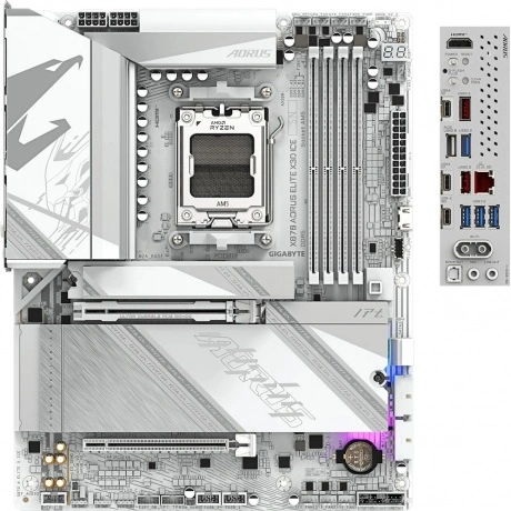 Материнская плата GIGABYTE X870 AORUS ELITE X3D ICE, AM5, X870, ...