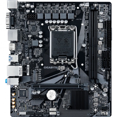 

Материнская плата GIGABYTE H610M S2H, LGA1700, H610, 2*DDR5