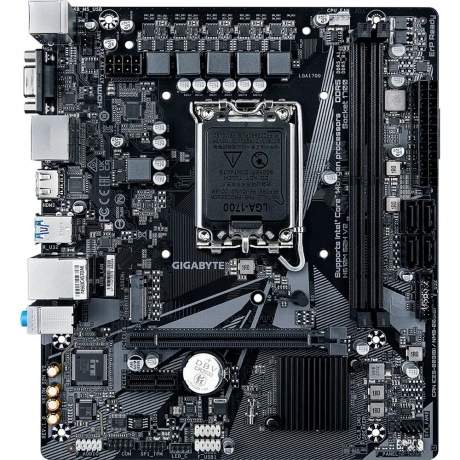 Материнская плата GIGABYTE H610M S2H, LGA1700, H610, 2*DDR5