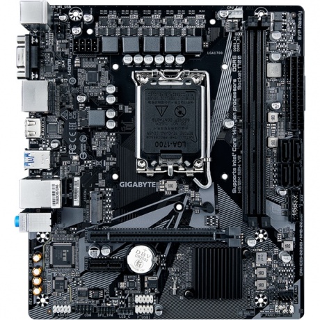 Материнская плата GIGABYTE H610M S2H, LGA1700, H610, 2*DDR5 - фото 6