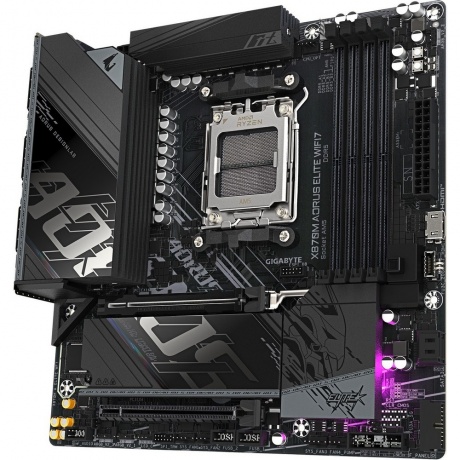 

Материнская плата GIGABYTE X870M AORUS ELITE WIFI7, AM5, B850, 4*DDR5