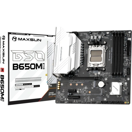 Материнская плата MAXSUN MS-Terminator B650M WIFI6, AM5, B650, 4...