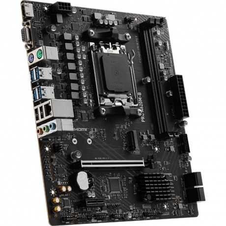 Материнская плата MSI PRO A620M-B,A620,AM5,2*DDR5 - фото 3