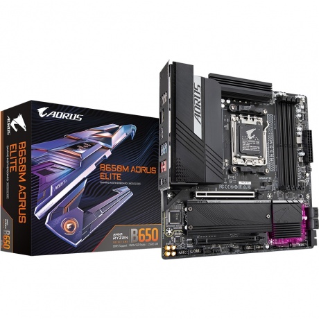 Материнская плата Gigabyte B650M AORUS ELITE - фото 10