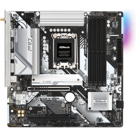 Материнская плата ASRock B760M Pro RS WiFi, LGA 1700, Intel B760...