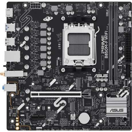 Материнская плата Asus PRIME B850M-F WIFI Socket AM5 AMD B850 2x...