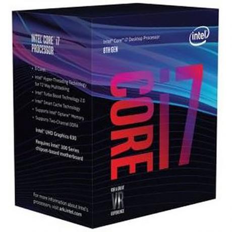 Процессор Intel Core i7 8700K BOX - фото 1