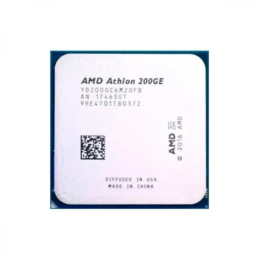 Процессор AMD Athlon 200GE Raven Ridge (YD200GC6M2OFB) процессор amd athlon 200ge oem yd200gc6m2ofb yd20ggc6m20fb