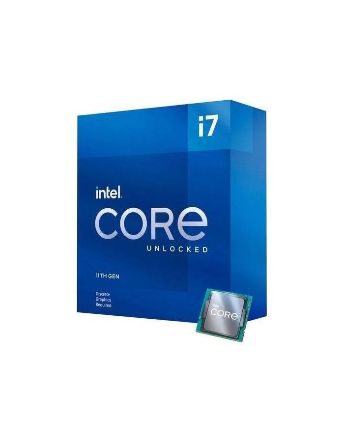 Процессор Intel Core i7 11700K S1200 BOX (BX8070811700K S RKNL) процессор intel original core i7 10700kf bx8070110700kf s rh74 box