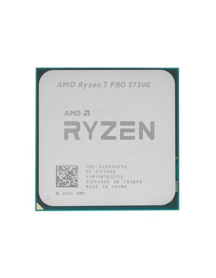 Процессор AMD Ryzen X8 R7P-5750G SAM4 65W 3800 (100-000000254) процессор ryzen x8 r7 5700g sam4 65w 3800 100 100000263mpk amd