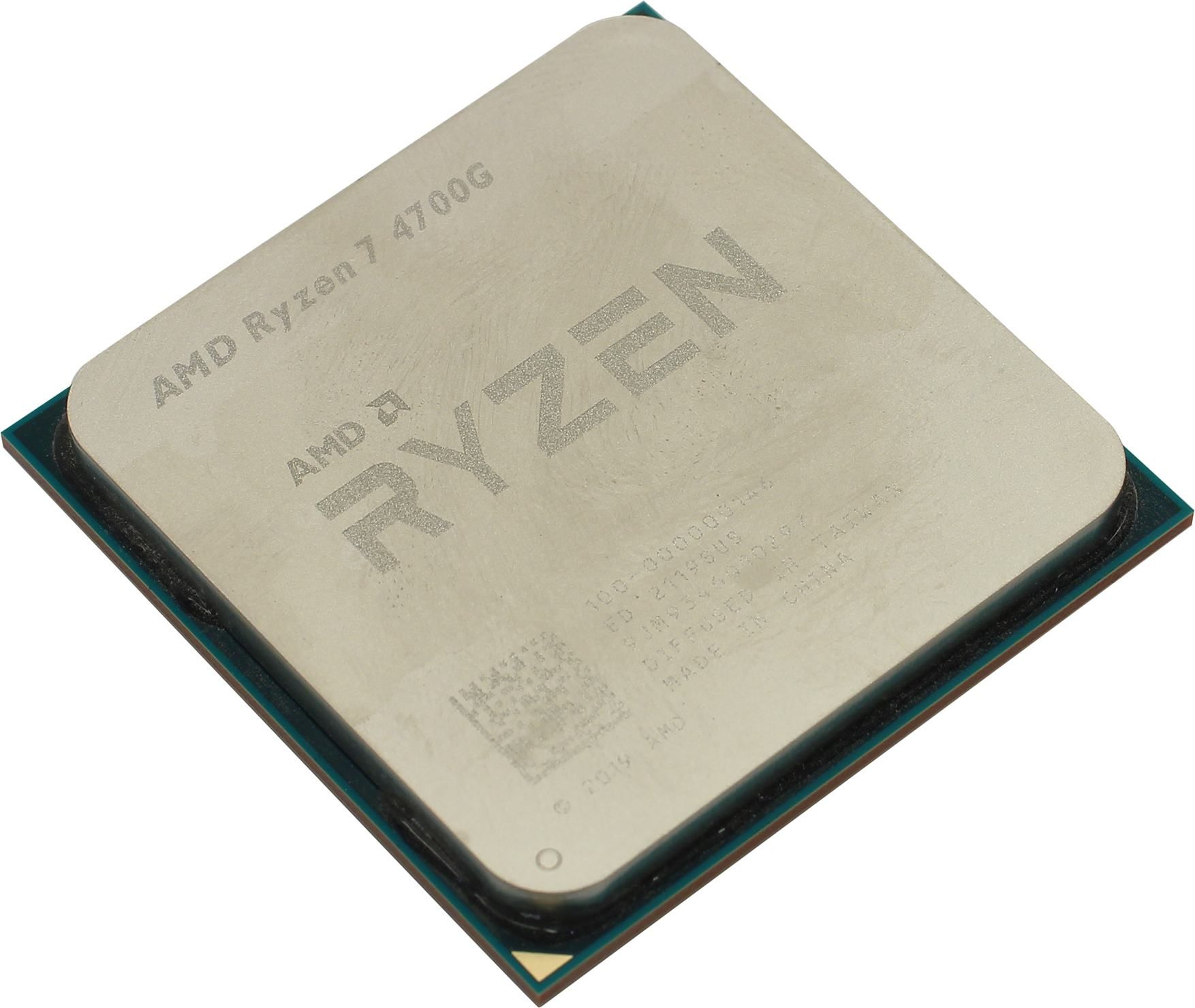 Процессор AMD Ryzen 7 4700G Oem (100-000000146) процессор amd ryzen 3 2200g oem yd2200c5m4mfb