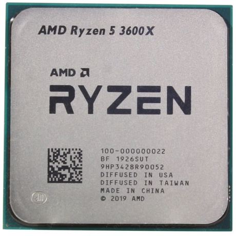 Процессор AMD Ryzen 5 3600X AM4 Tray (100-000000022) Витринный образец - фото 1