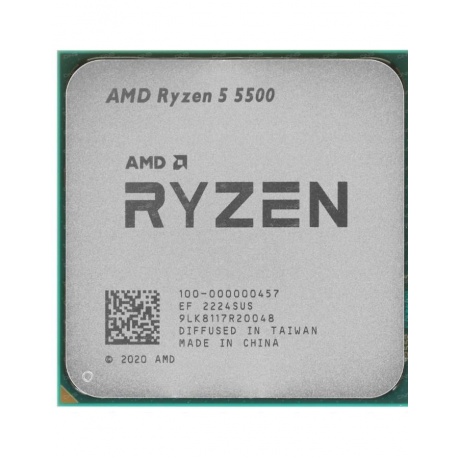 Процессор AMD Ryzen 5 5500 AM4  tray (100-000000457) - фото 2