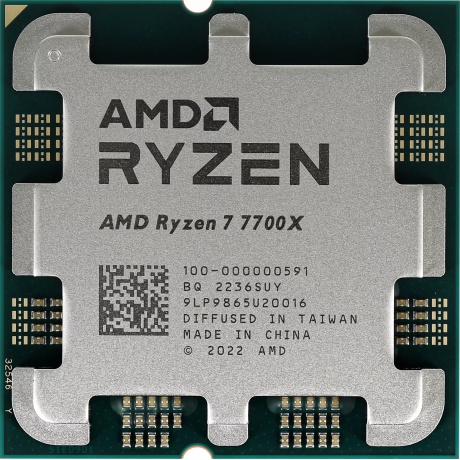 Процессор AMD Ryzen 7 7700X, BOX (100-100000591WOF) - фото 3