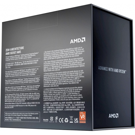 Процессор AMD Ryzen 9 7900X AM5 Box (без кулера) (100-100000589WOF) - фото 2